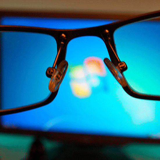 Очки с линзами для компьютера