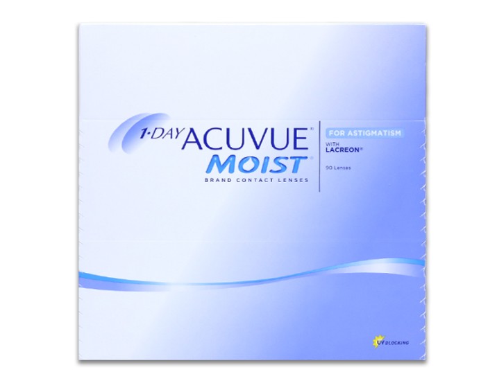 Johnson&Johnson 1-Day Acuvue Moist for Astigmatism (90 шт)