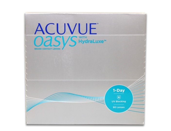 Johnson&Johnson Acuvue Oasys 1-Day HydraLuxe (90 шт)