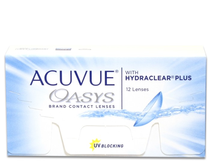 Johnson&Johnson Acuvue Oasys with Hydraclear Plus (12 шт)