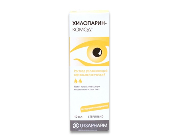  Капли смазывающие Хилопарин-Комод (10 мл)