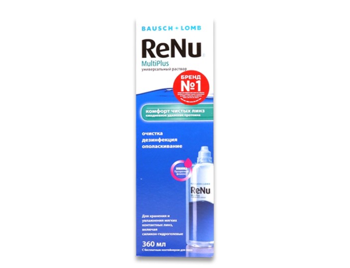  Раствор ReNu MultiPlus (360 мл)