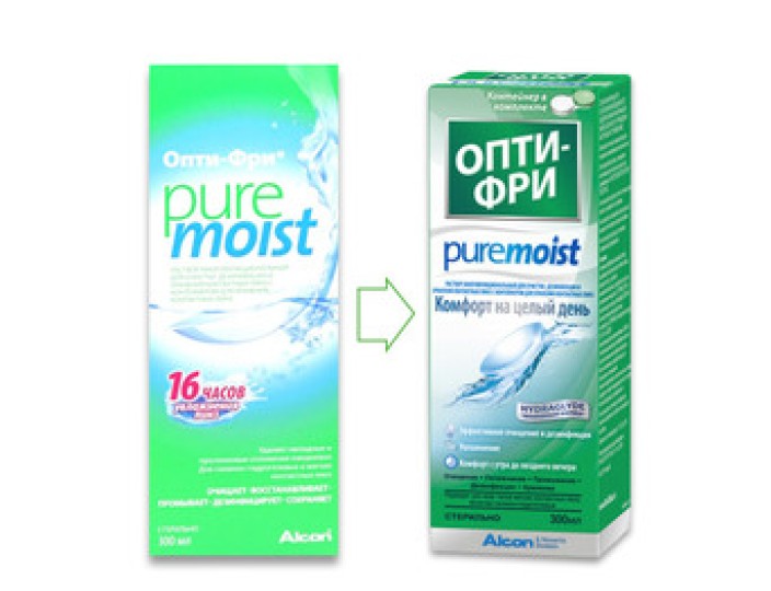 Раствор Опти-Фри PureMoist (300 мл)
