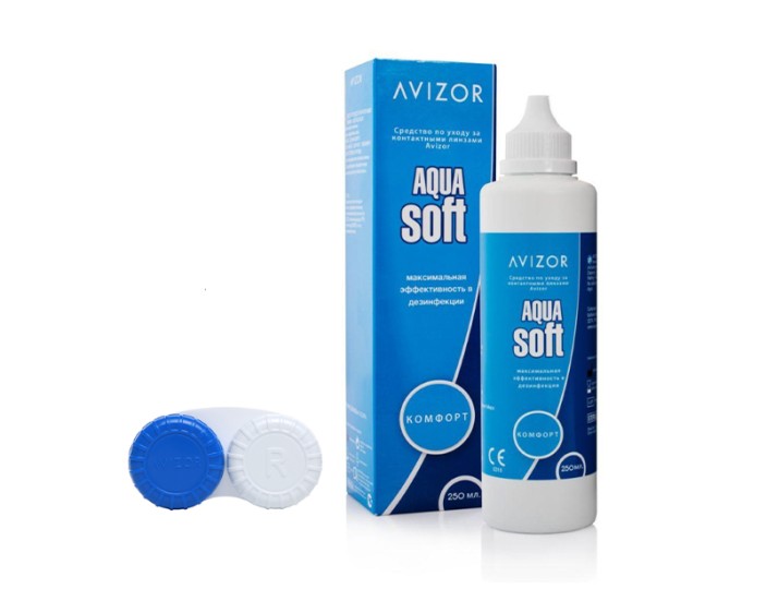  Раствор Avizor Aqua Soft Comfort+ (250 мл)