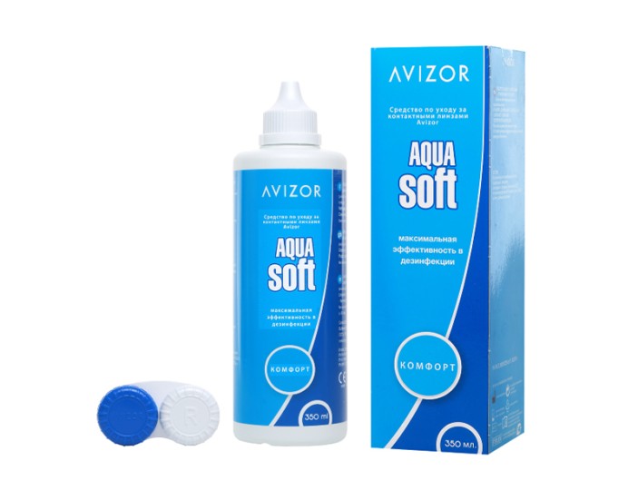  Раствор Avizor Aqua Soft Comfort+ (350 мл)