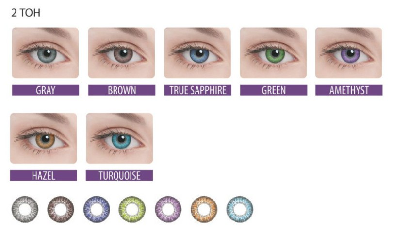 Adria Color 2 Tone (2 линзы)