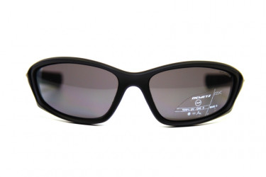 Детские солнцезащитные очки DEMETZ SHORT MAT BLACK/GREY