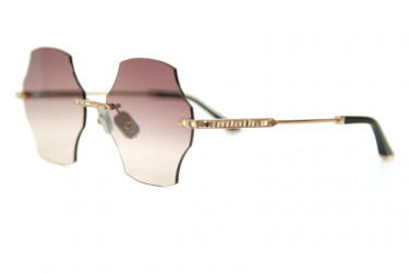 Солнцезащитные очки ANNA - KARIN KARLSSON CRYSTAL NEST-SPADE ROSE GOLD
