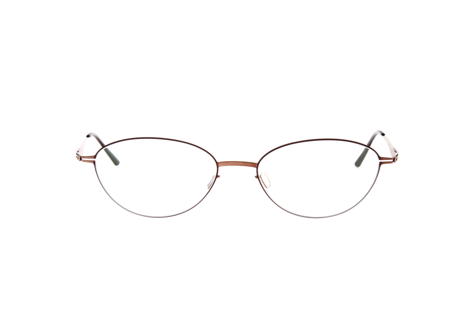 ISA SHINY COPPER-KIDNEY BEAN CIRCLE-NOUGAT