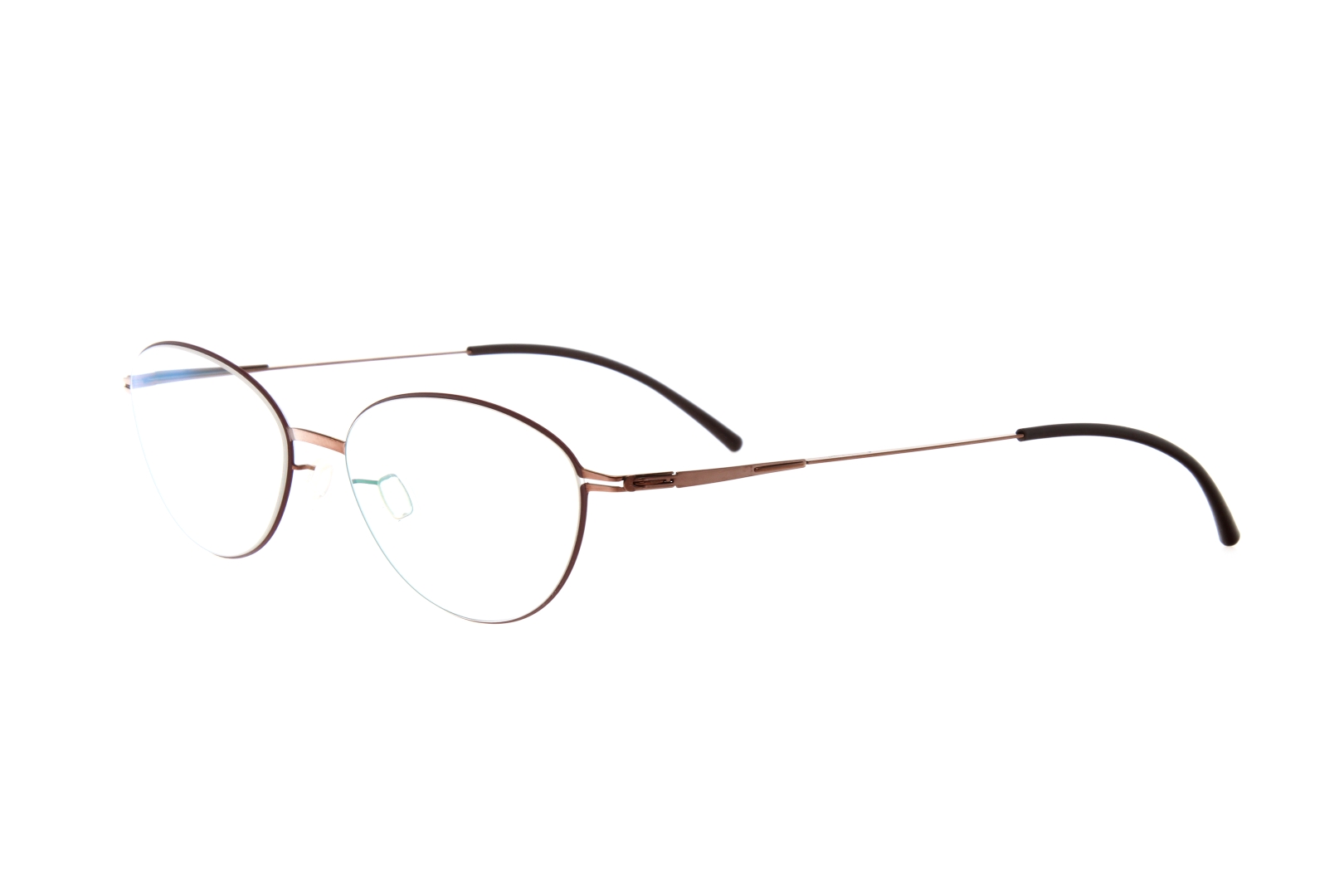 ISA SHINY COPPER-KIDNEY BEAN CIRCLE-NOUGAT