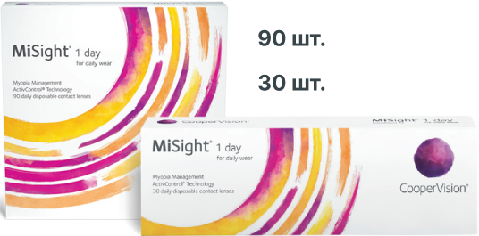 Линзы MiSight® 1 day