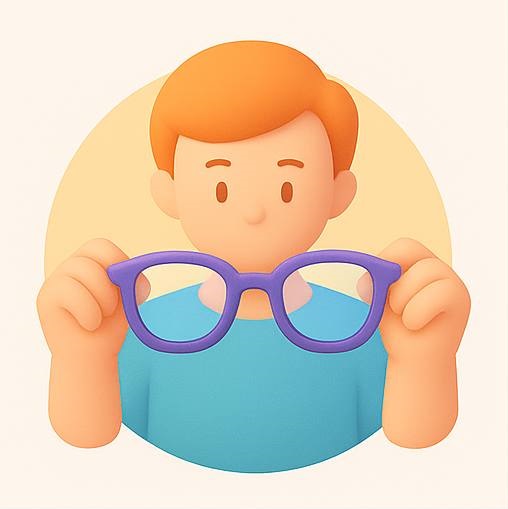 Всегда надевайте и снимайте очки двумя руками, держа их за дужки. 
