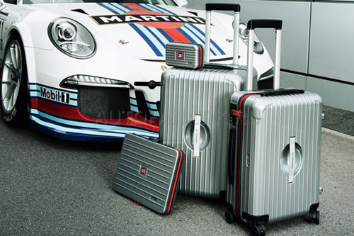 Porsche и чемоданы Rimowa