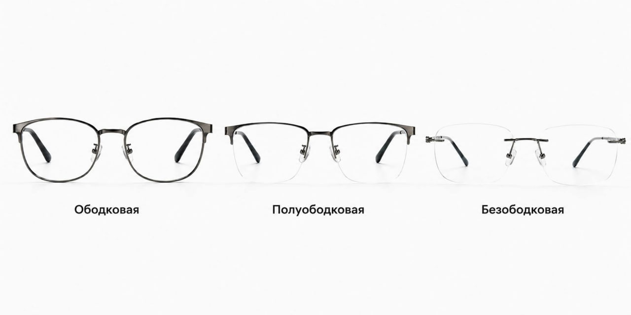 Иллюстрация типов оправ